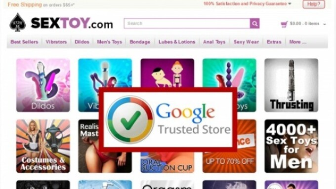 SexToy.com Receives Google Trusted Store Badge
