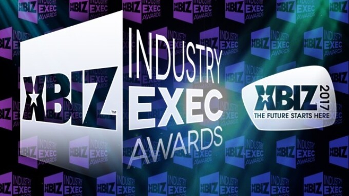 Online Industry Nominees for 2017 XBIZ Exec Awards Announced