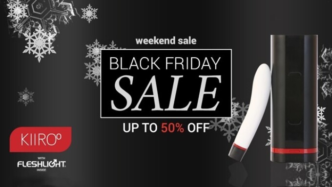 Kiiroo Announces Black Friday, Cyber Monday Sale