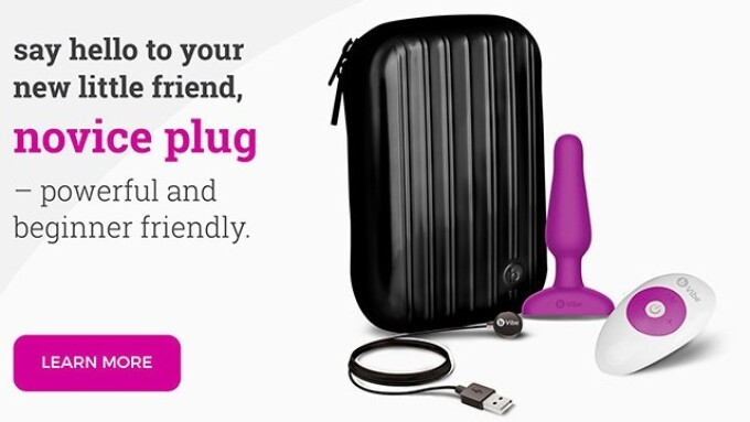 b-Vibe Introduces Novice Plug With 'Guide to Anal Play'