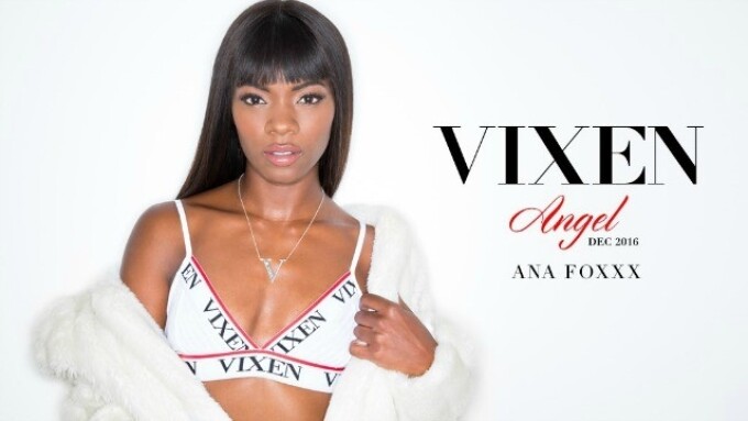 Ana Foxxx Named December's Vixen Angel 