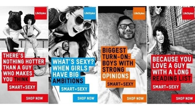 LifeStyles Condoms Launches 'Smart is Sexy' Campaign