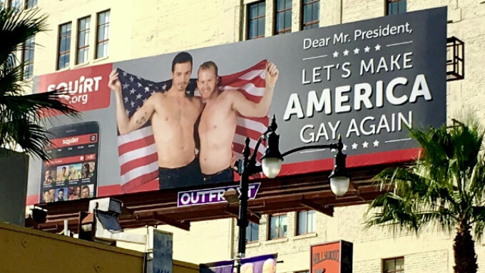 Squirt.org Rolls Out 'Let's Make America Gay Again' Campaign