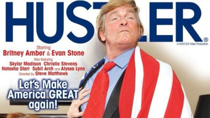 Hustler Restocking 'The Donald' as President Takes Oath