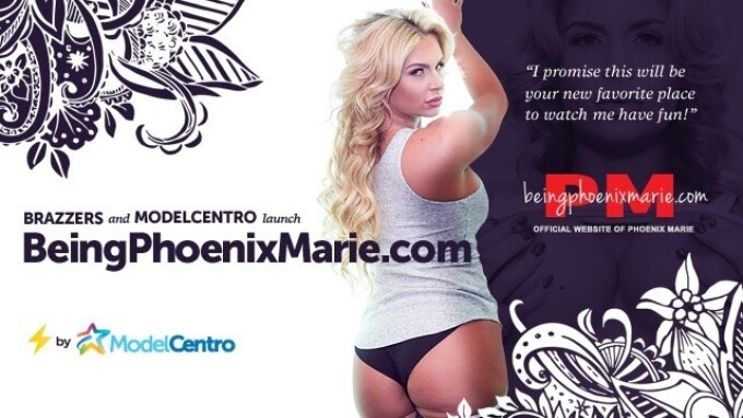 ModelCentro Signs Phoenix Marie in Joint Effort With Brazzers