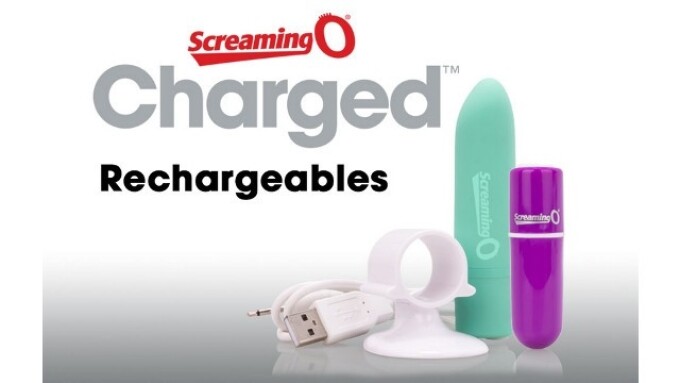 Screaming O Charged Vibes Feature 'Safer' Rechargeable Battery