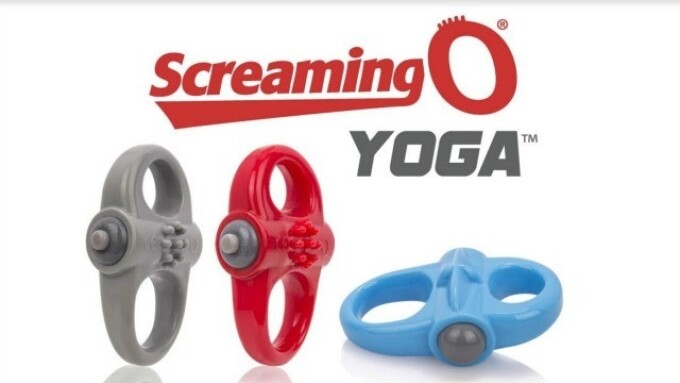Screaming O's Yoga Cock Ring Can Be Worn 3 Different Ways