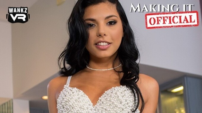 WankzVR's 'Making It Official' Stars Gina Valentina   