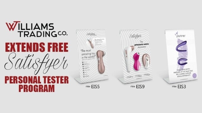 Williams Trading Extends Free Satisfyer Program