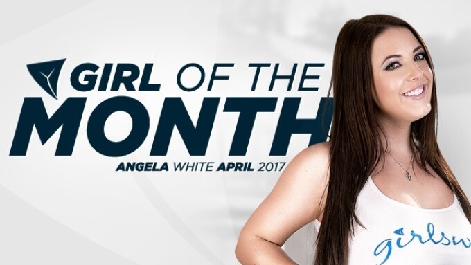 Angela White Named April Girlsway Girl Of The Month