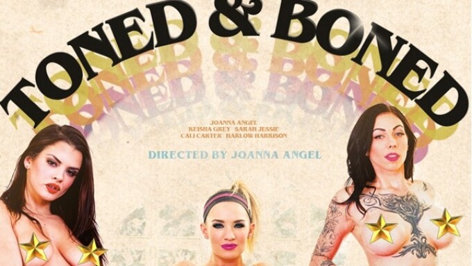 Burning Angel Releases Joanna Angel's 'Toned and Boned'