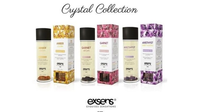 Exsens Debuts 3 Crystal Massage Oils 