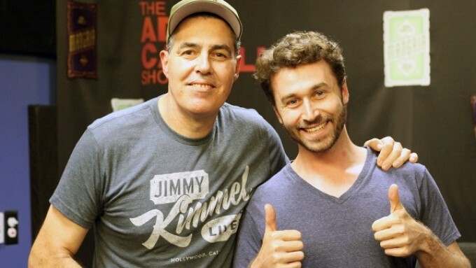 James Deen Talks Analized.com on 'Adam & Dr. Drew Show'