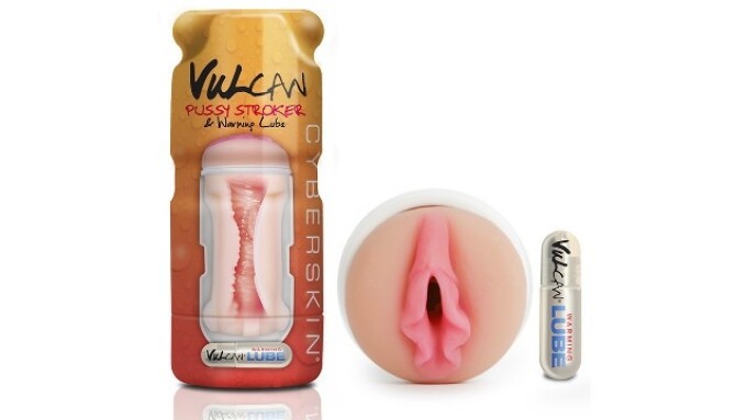 Topco Now Shipping Lifelike CyberSkin 'Vulcan' Warming Strokers