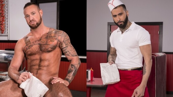 Raging Stallion Debuting 1st Scene From 'Drive Thru' on Friday