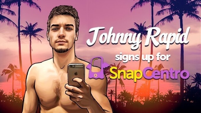 Johnny Rapid Becomes Newest Male Model to Join SnapCentro