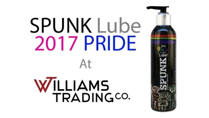 Williams Trading Now Shipping Spunk Lube 2017 Pride