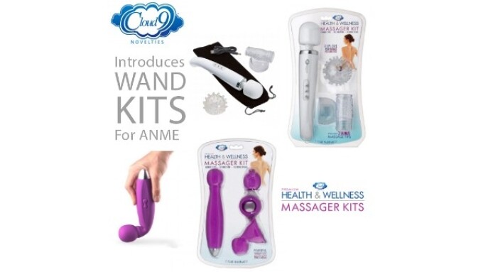 Cloud 9 Novelties Unveils Wand Kits for ANME