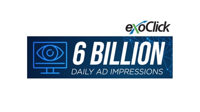 ExoClick Now Serving 6B Daily Impressions