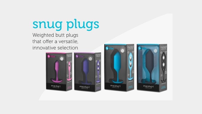 b-Vibe Debuts Non-Vibrating, Weighted Snug Plugs