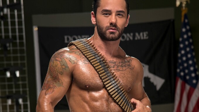 'Gun Show' Scene Debuts on RagingStallion.com Tomorrow