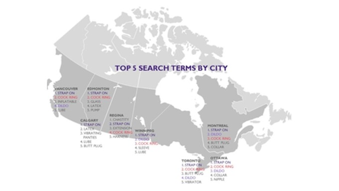Lovehoney Analyzes Canadian Sex Toy Market