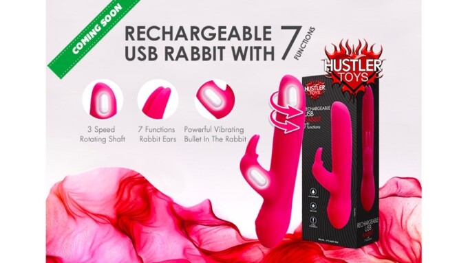Hustler Toys Rechargeable USB Rabbit Now Available for Pre-Order