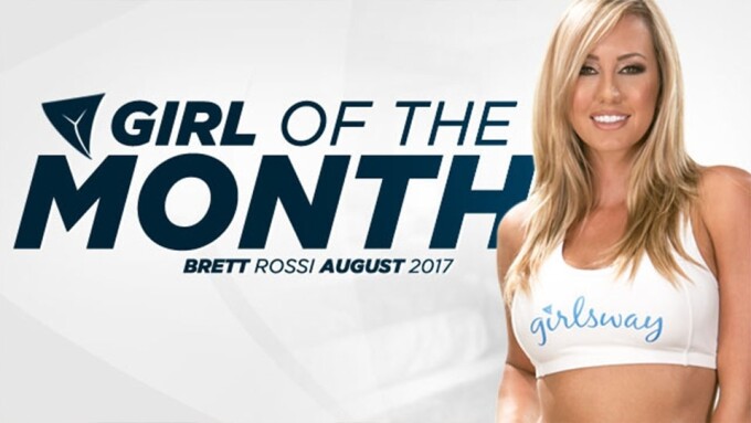 Brett Rossi Is Girlsway's August 2017 Girl of the Month