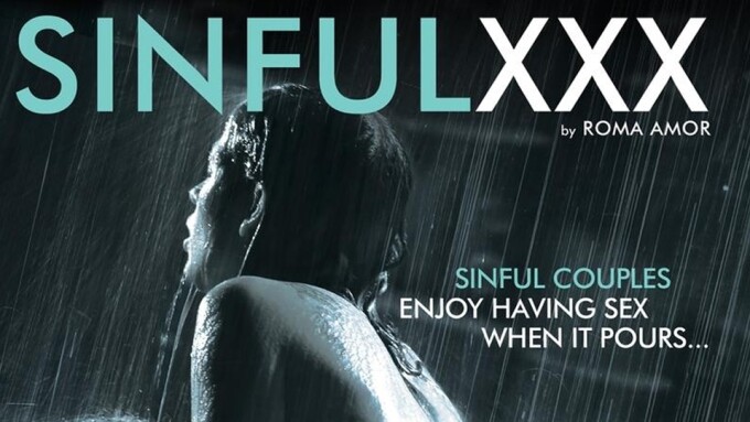 SinfulXXX's 'Wet!' Captures Lust Amidst Falling Water