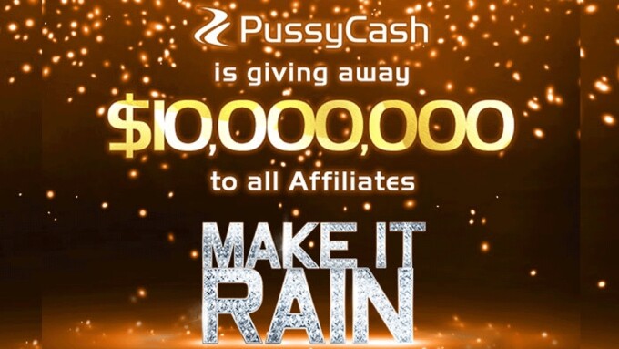 PussyCash Announces $10M Giveaway to Affiliates