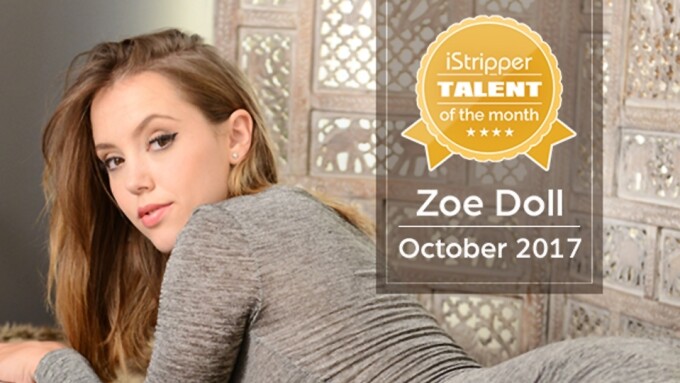 IStripper Names Zoe Doll October S Talent Of The Month XBIZ Com