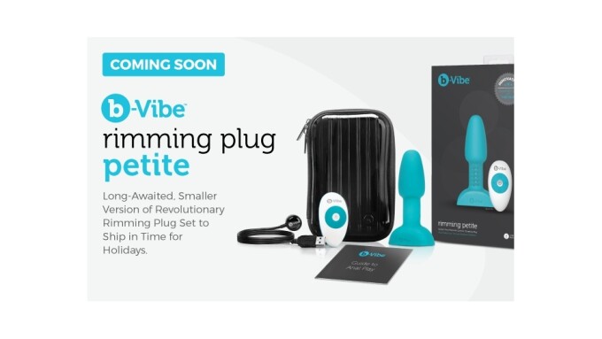 b-Vibe Unveils Rimming Plug Petite