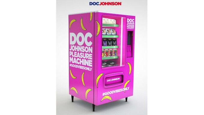 Doc Johnson Unveils 'Pop Up Pleasure Machine' Vending Machine