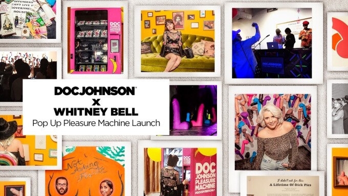 Doc Johnson's 'Pop Up Pleasure Machine' Launches in DTLA