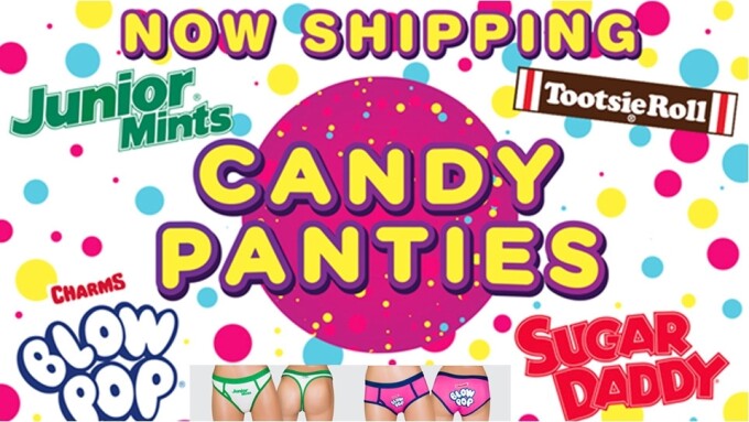 Xgen Products Now Shipping Licensed Candy Panties