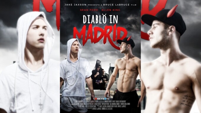 Jake Jaxson, Bruce LaBruce Team Up for CockyBoys' 'Diablo in Madrid'