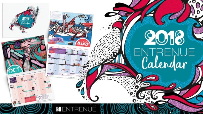 Entrenue Introduces 2018 Calendar, Catalog Hybrid