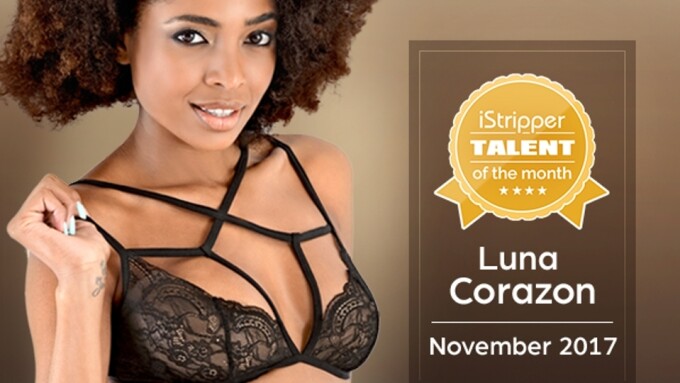 iStripper Names Luna Corazon November's 'Talent of the Month'