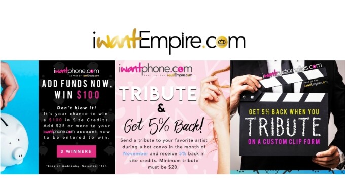 iWantEmpire Shows Its Appreciation With November Promos