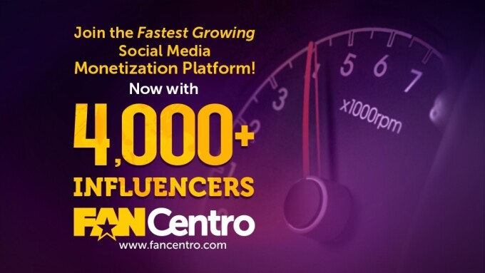 FanCentro Crushes 4,000-Influencer Milestone in Wake of Patreon Fiasco