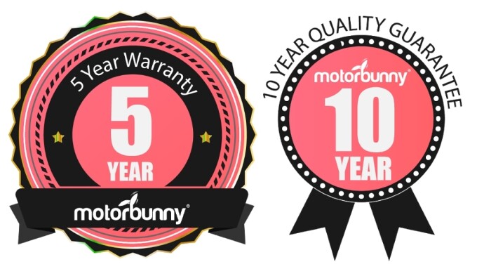 Motorbunny Rolls Out 5-Year Warranty, 10-Year Quality Guarantee 