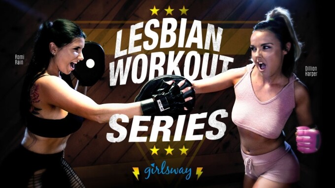 Girlsway Gets Physical With 'Lesbian Workout Stories'