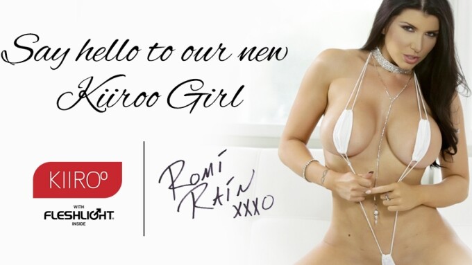 Kiiroo Names Romi Rain Newest 'Experience Girl'