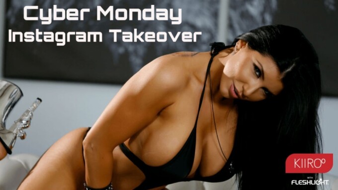 Kiiroo Announces Romi Rain Takeover for Cyber Monday