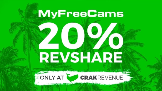 CrakRevenue Offers 20% Payouts on MyFreeCams