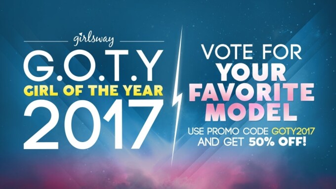 Girlsway Launches Girl of the Year Contest, 1st Fan Awards