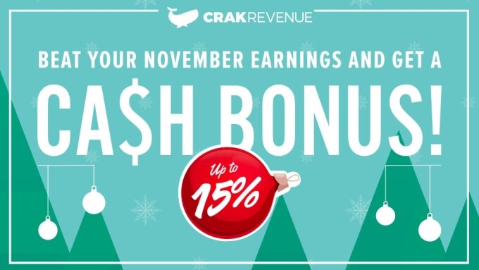 CrakRevenue Brings Back Its Christmas Challenge  