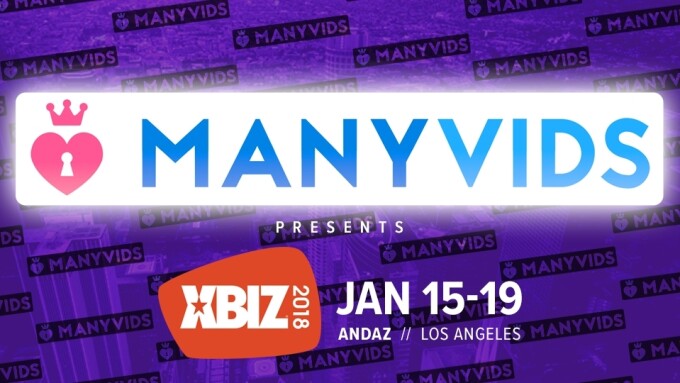 ManyVids Named Presenting Sponsor of 2018 XBIZ Show