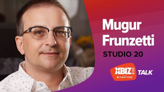 Studio 20's Mugur Frunzetti to Give 'XBIZ Talk' at January Show