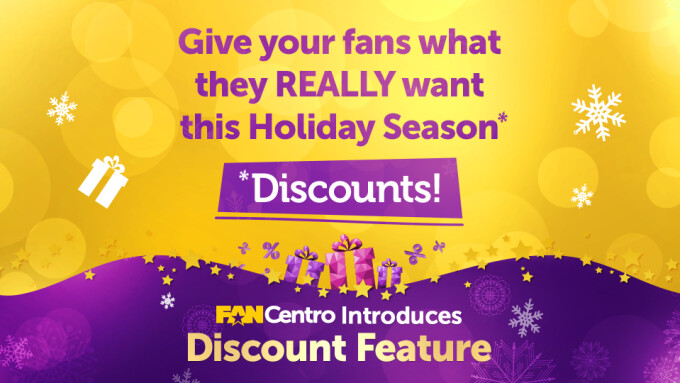 FanCentro Adds Discount Feature for Snapchat, Instagram Subscriptions